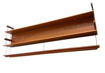 Mid-Century Modern Wall Mounted Shelf by Walter Wirtz for Wilhelm Renz, 1960s
